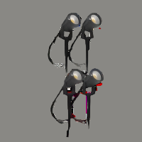 "LED Light Garden- Waterproof Lawn Spotlights"