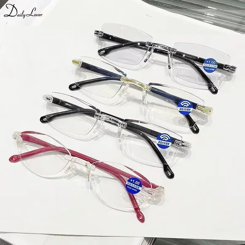 "Glasses Intelligent Zoom Anti-Blue Light Reading"