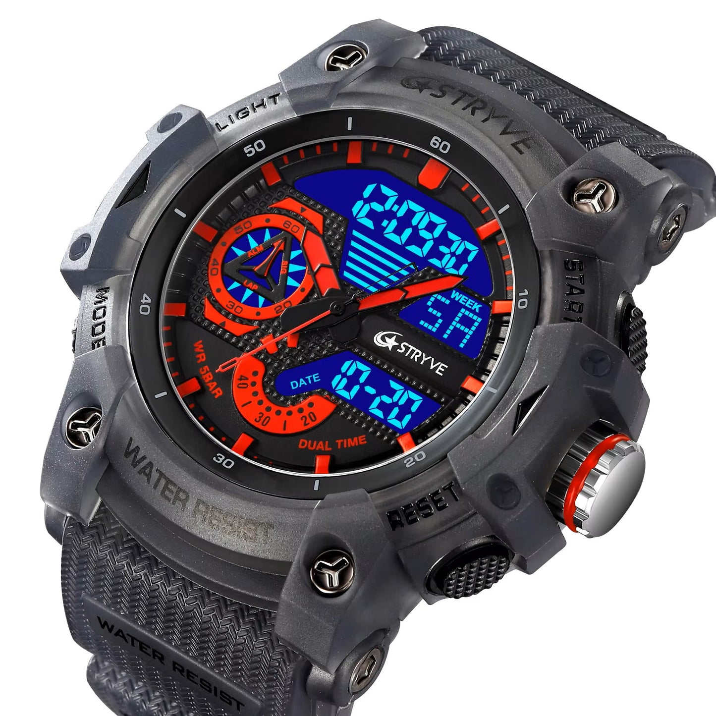 Digital Watch STRYVE 8029 Popular Sports Men's Watch
