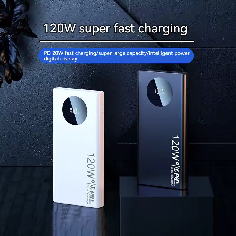 Alt Tag: "Xiaomi 120W Power Bank with Flashlight and Digital Display"