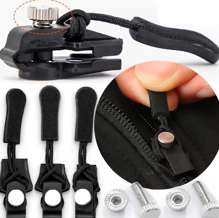"Kit 2-6Pcs Universal Instant Zipper Repair Set"