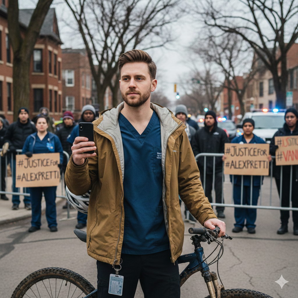 "A professional headshot of Alex Jeffrey Pretti looking toward the camera against a neutral background."