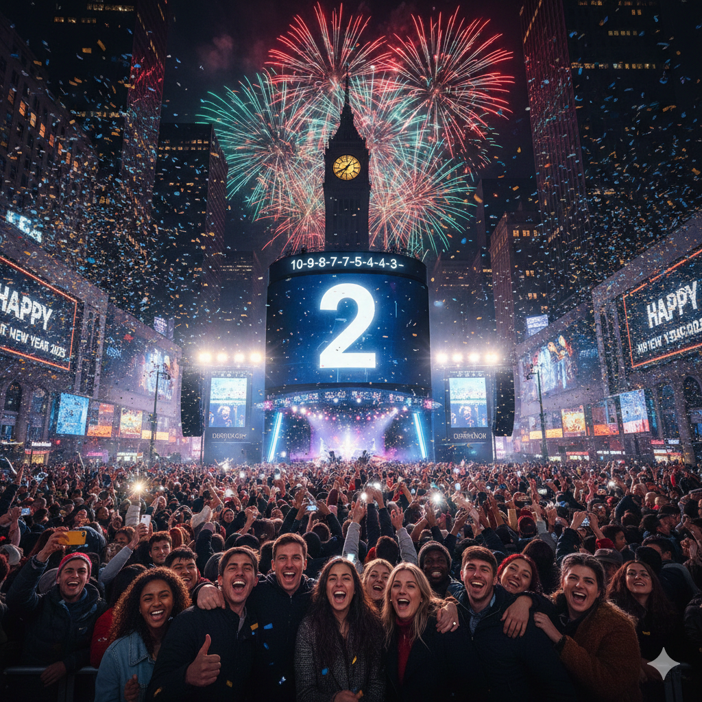 3... 2... 1... ✨ HAPPY NEW YEAR 2026! ✨