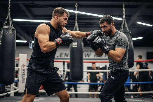“Promotional graphic showing Adam22 and Jason Luv facing off for a boxing match.”