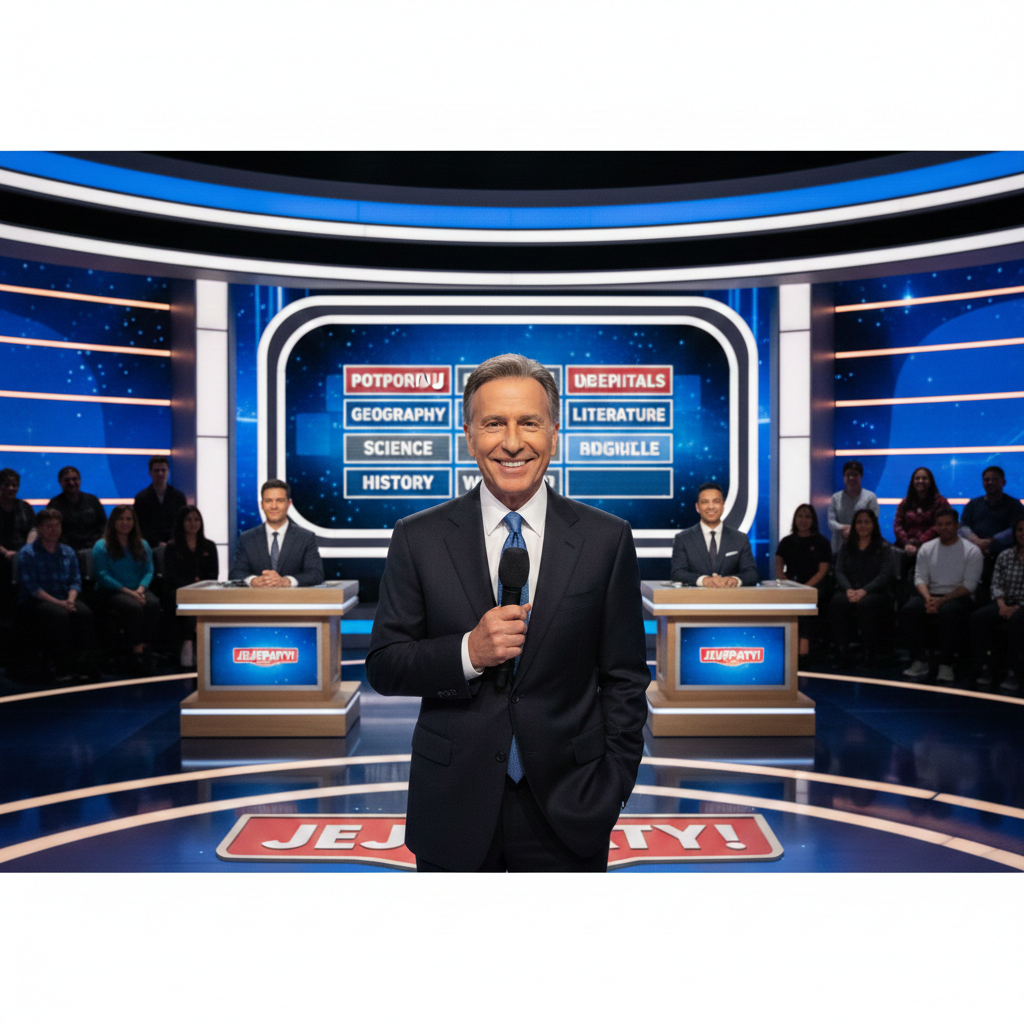 “Portrait of Alex Pretti in a modern, minimalist setting.”