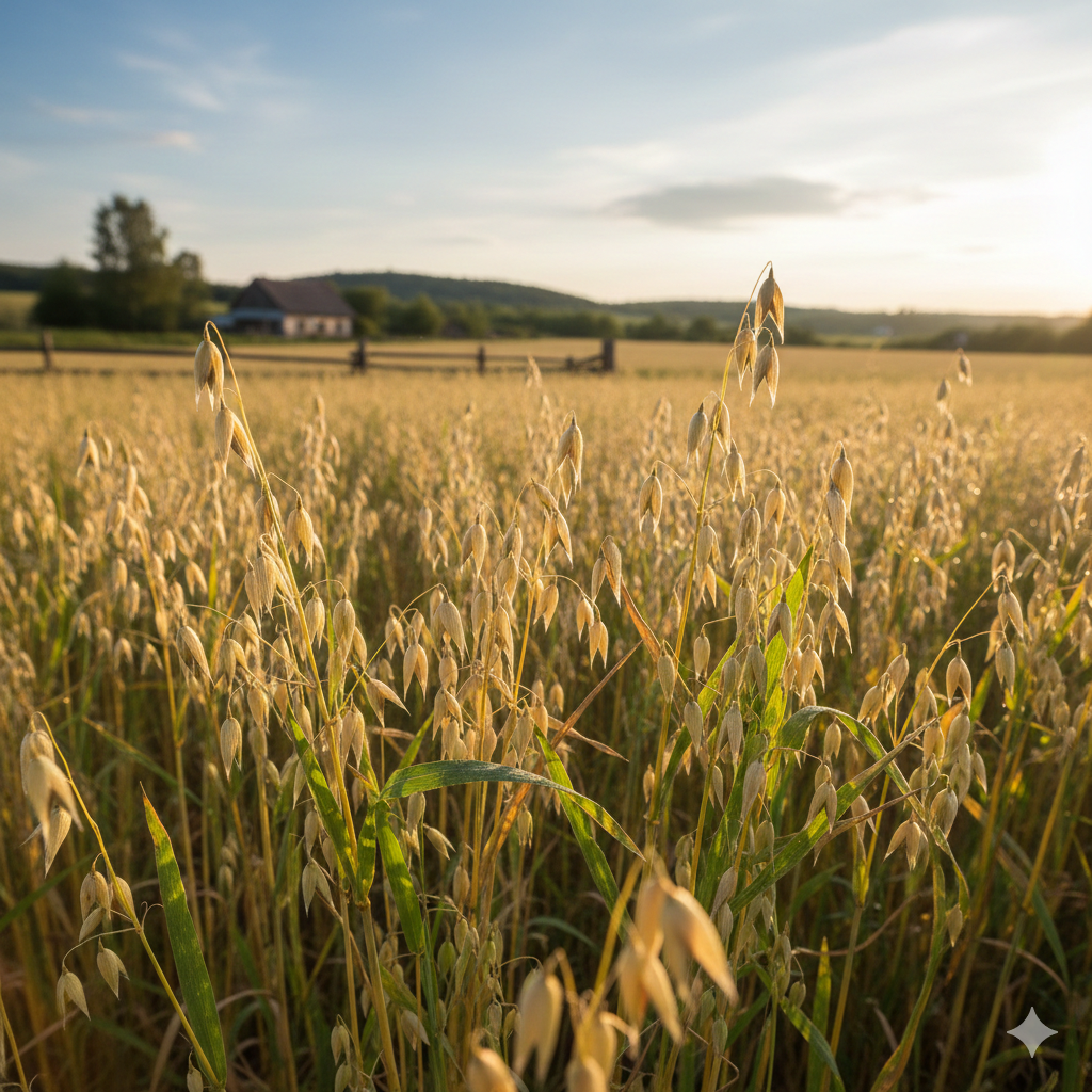 “A traditional oast house with a conical roof used for drying hops, set against a clear sky.”