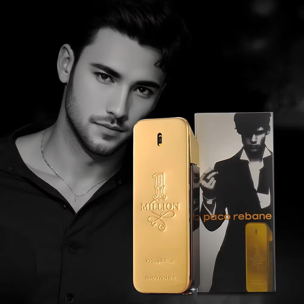 100ml Original Million Gold Hombre Perfume Lasting Strong Masculine Men Taste Strong Spicy Pheromone Cologne Body Spray Dealshavens