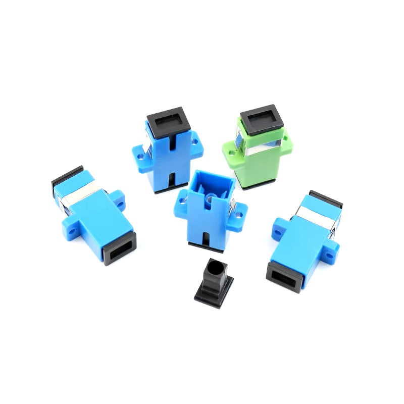 10pcs/lot Fiber Optic Connector Adapter SC/UPC SM Flange Singlemode Simplex SC-SC APC FC UPC Coupler Special Wholesale to Brazil Dealshavens