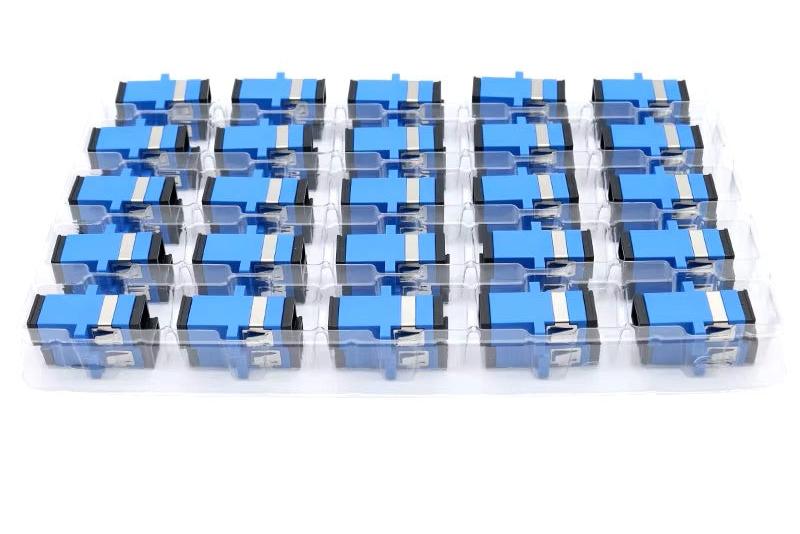 10pcs/lot Fiber Optic Connector Adapter SC/UPC SM Flange Singlemode Simplex SC-SC APC FC UPC Coupler Special Wholesale to Brazil Dealshavens