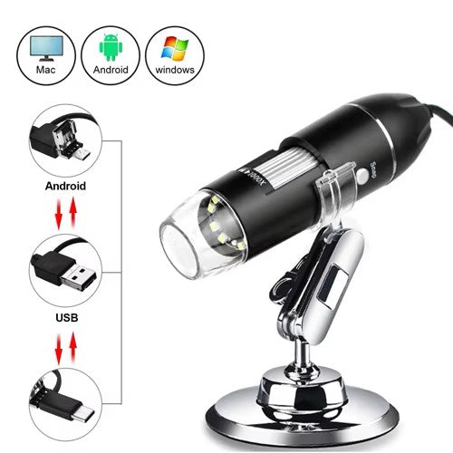 "Soldering 1600X Digital Microscope Camera USB LED"