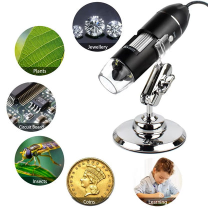 "Soldering 1600X Digital Microscope Camera USB LED"