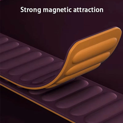 Magnetic For Apple Watch Ultra 49mm Band 41mm 45mm 40mm 44mm 38/42mm Silicone Link Bracelet iWatch Series 8 7 6 SE 5 4 3 Strap Dealshavens