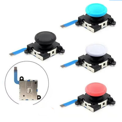 2/4/6pcs 3D Analog Joystick For Switch Lite And Switch Joy-on Replacement Joystick Left Or Right Analog Thumb Stick Joystick dealshavens