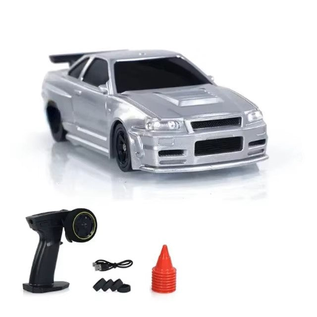 2.4G RC Drift Car 1/43 4WD Remote Control Car High Speed Four Wheel Drive Radio Controlled Mini Racing Car Model Boy Toy Gift