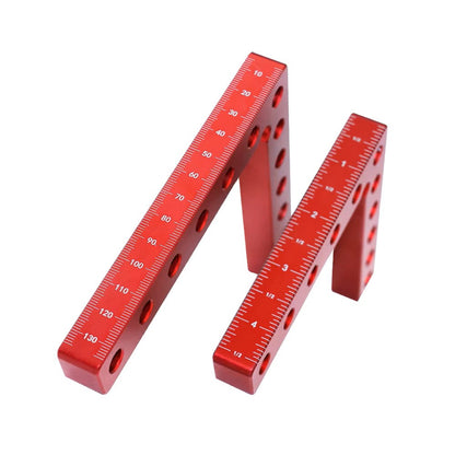 2Pc 90 Degrees L-Shaped Auxiliary Fixture Splicing Board Positioning Panel Fixed Clip Carpenter's Square Ruler Woodworking Tool Dealshavens