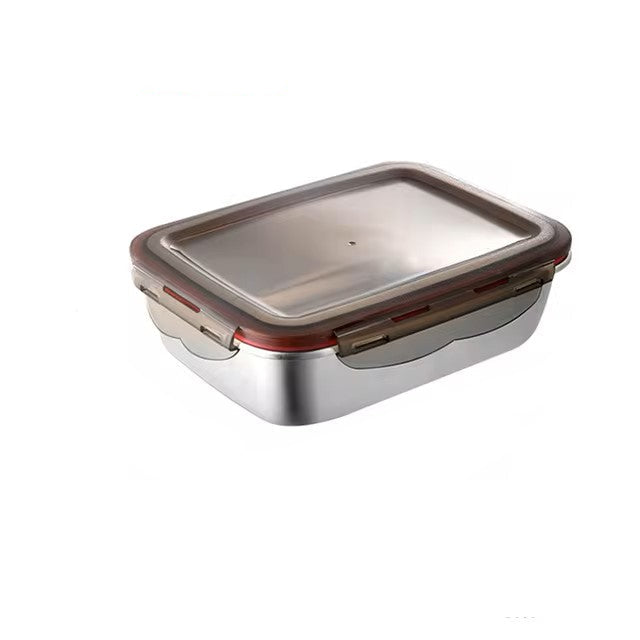 304 Stainless Steel Food Lunch Bento Box Sealed Leakproof Travel Storage Box Household Pickle Box Microwave Heating Lunchboxs Dealshavens