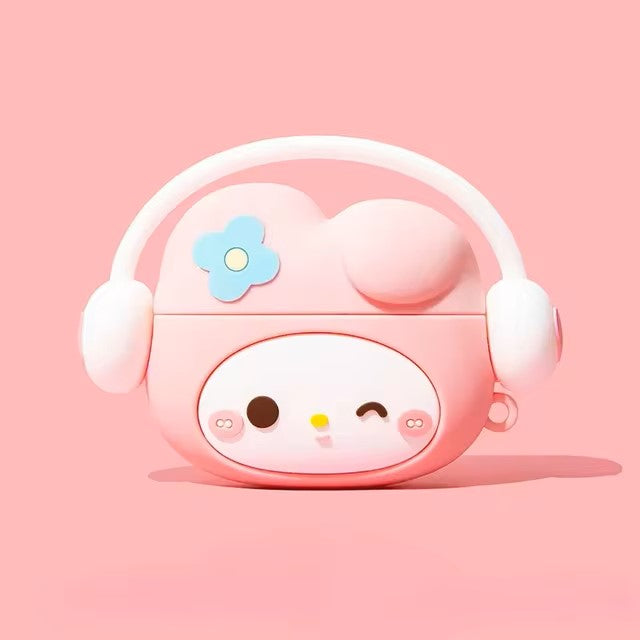 3D Music Case for Apple AirPods 1 2 3 Pro 2 Case Cute Cartoon Anime Silicone Earphone Protective Cases Accessories Headphone Box dealshavens