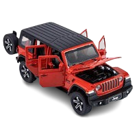 1:32 Jeeps Wrangler Rubicon Alloy Car Model Diecast Metal Off-road Vehicle High Simulation Sound Light Kid Elite Gift Motorcycle