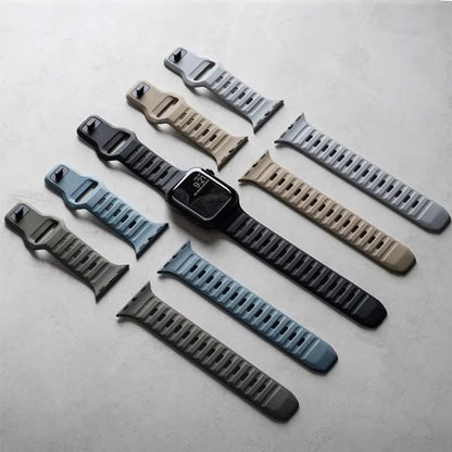 New Original Silicone Strap For Apple Watch Ultra 49mm Sports Bracelet iWatch Series 9 8 7 45mm 41mm 6 5 4 3 SE2 44mm 40mm Band Dealshavens