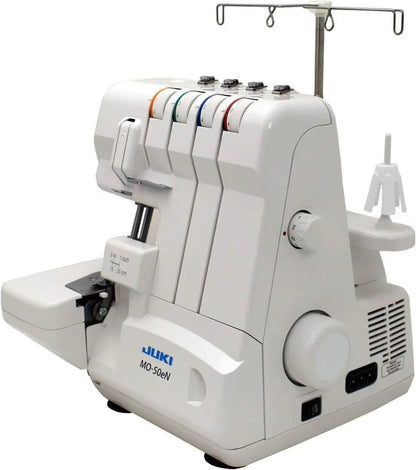 3 or 4 Thread Serger, Lay In Tensions, Adjustable Differential Feed, Built In Rolled Hem, Automatic Lower