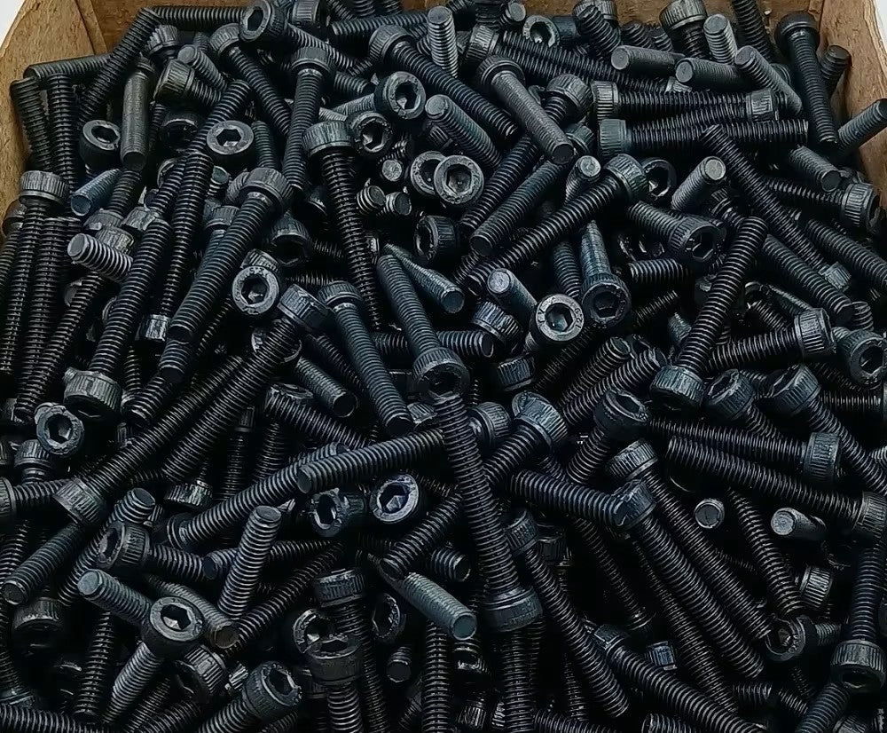 5-50pcs DIN912 M1.6 M2 M2.5 M3 M4 M5 M6 M8 304 A2 Stainless Steel grade 12.9 Black Hexagon Hex Socket Head Cap Allen Bolt Screw Dealshavens