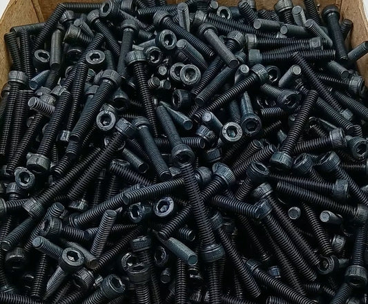 5-50pcs DIN912 M1.6 M2 M2.5 M3 M4 M5 M6 M8 304 A2 Stainless Steel grade 12.9 Black Hexagon Hex Socket Head Cap Allen Bolt Screw Dealshavens