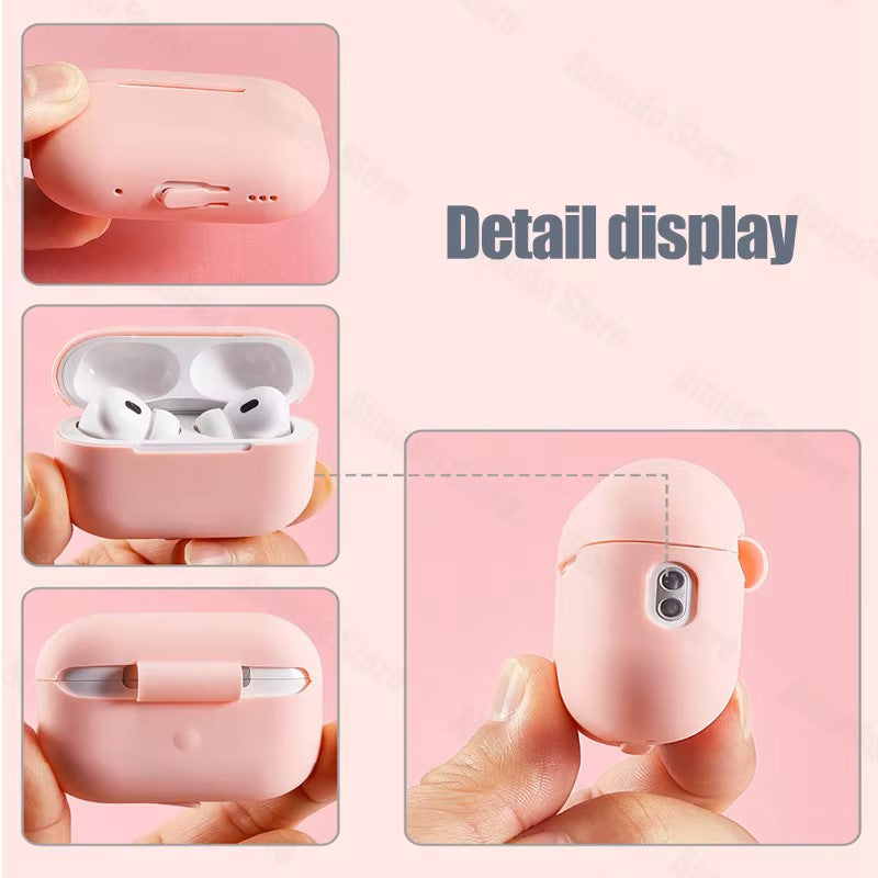 For AirPods Pro 2 Case Liquid Silicone Cover For AirPods 3 Pro 2 Case Soft Earphone Protetcive Funda for AirPod Pro 2 Pro2 Cover dealshavens