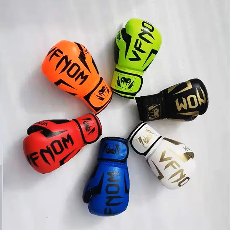 6/8/10/12 oz Boxing Gloves PU Breathable Children Adult Professional Sanda Muay Thai Boxing Gloves Taekwondo Boxing Gloves