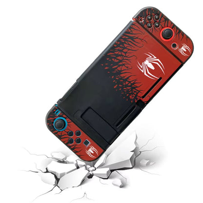 Spider Theme Case For Nintendo Switch Oled Joy Con Controller Shell Kawaii Soft TPU Silicone Protective Cover Accessories dealshavens