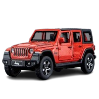 1:32 Jeeps Wrangler Rubicon Alloy Car Model Diecast Metal Off-road Vehicle High Simulation Sound Light Kid Elite Gift Motorcycle