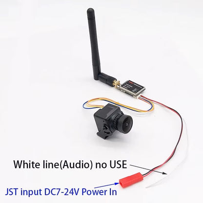 Ready to use 5.8G FPV UVC Receiver Video Downlink OTG VR Android Phone+200/600mW Transmitter+CMOS 1200TVL Camera For RC Drone