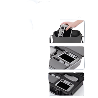 BRDRC Silicone Case for DJI Mini 4 Pro/Air 3S Drone RC 2 Sleeve Scratch Proof Protection Cover Shell Remote Control Accessory