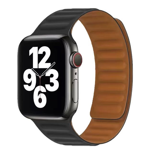 Magnetic For Apple Watch Ultra 49mm Band 41mm 45mm 40mm 44mm 38/42mm Silicone Link Bracelet iWatch Series 8 7 6 SE 5 4 3 Strap Dealshavens