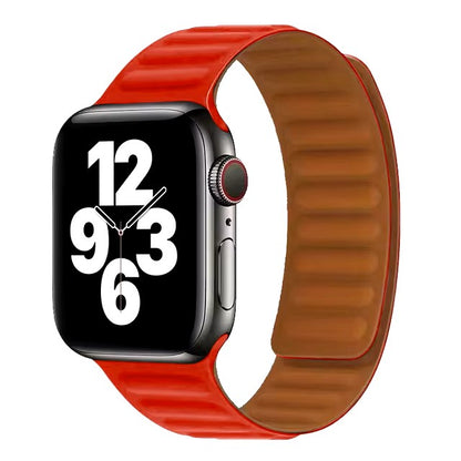 Magnetic For Apple Watch Ultra 49mm Band 41mm 45mm 40mm 44mm 38/42mm Silicone Link Bracelet iWatch Series 8 7 6 SE 5 4 3 Strap Dealshavens