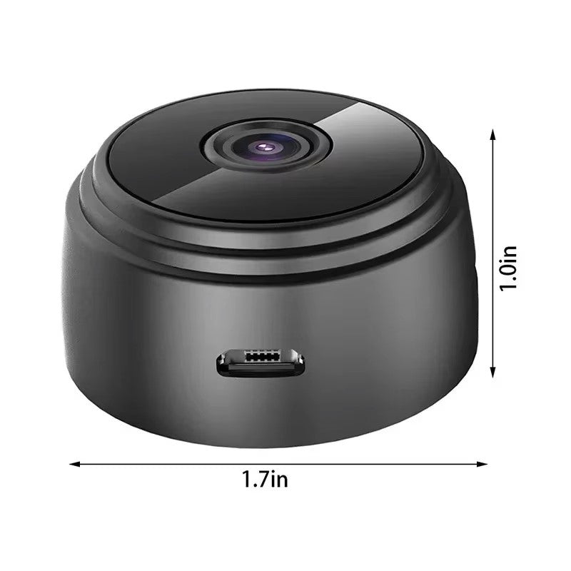 "Security Camera A9 Mini WiFi | 1080P Night Vision Cam"