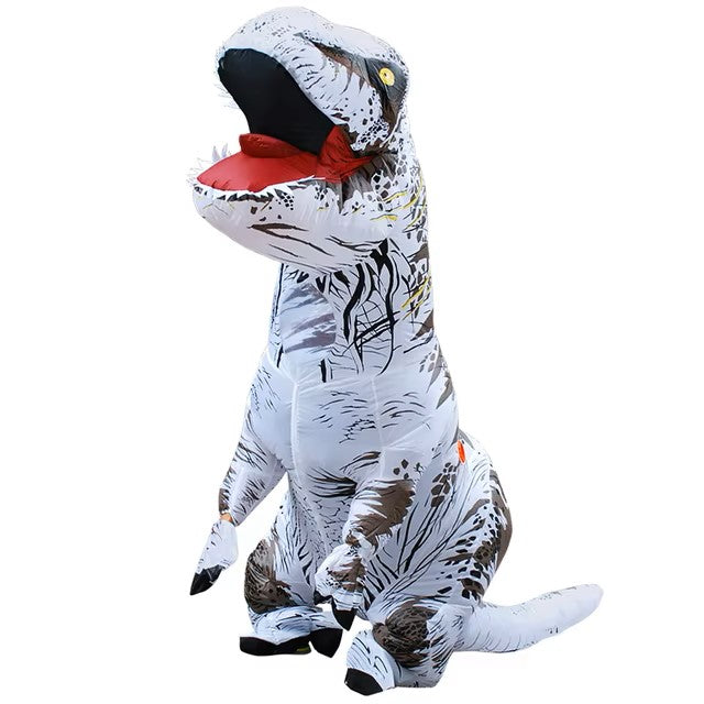 Adult Kids T-Rex Dinosaur Inflatable Costumes Purim Halloween Christmas Mascot Anime Party Cosplay Costume Dress Fancy Suits dealshavens