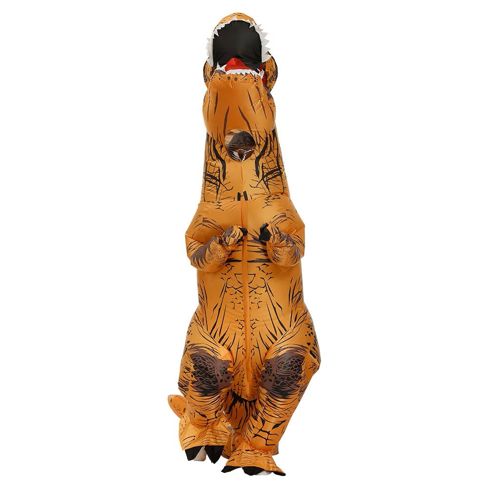 Adult Kids T-Rex Dinosaur Inflatable Costumes Purim Halloween Christmas Mascot Anime Party Cosplay Costume Dress Fancy Suits dealshavens