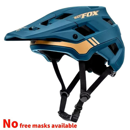 BATFOX Bike Helmet men's bicycle helmet MTB casco bicicleta Mountain bike casco ciclismo hombre Matte black cycling helmets