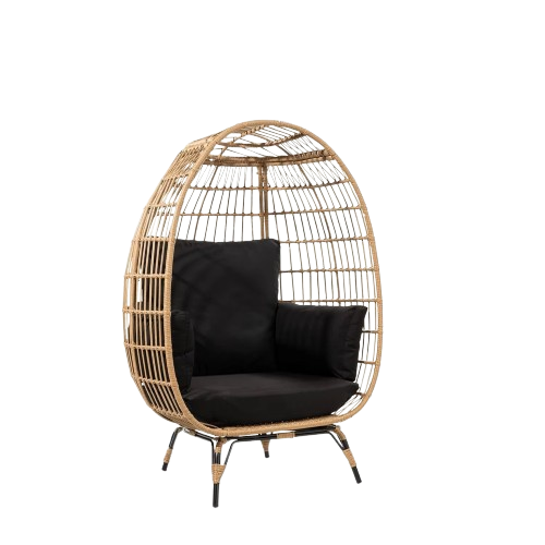 Egg Chair, Oversized Indoor Outdoor Lounger for Patio, Backyard, Living Room