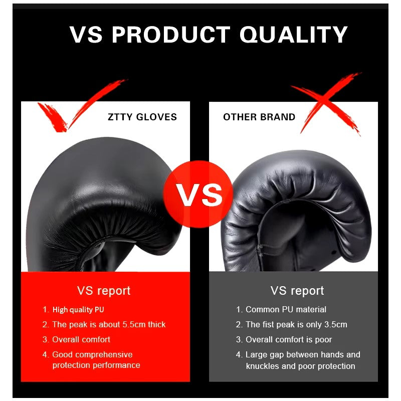 Boxing Gloves Professional adult Sanda Muay Thai boxing boxing gloves for men and women training sandbag Free fighting MMA