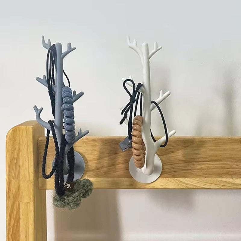 Branch Hook Wall Decor Key Holder Organier Storage Sticky Hooks Coat Rack Hanger Home Decorative Hooks Home Storage Dealshavens