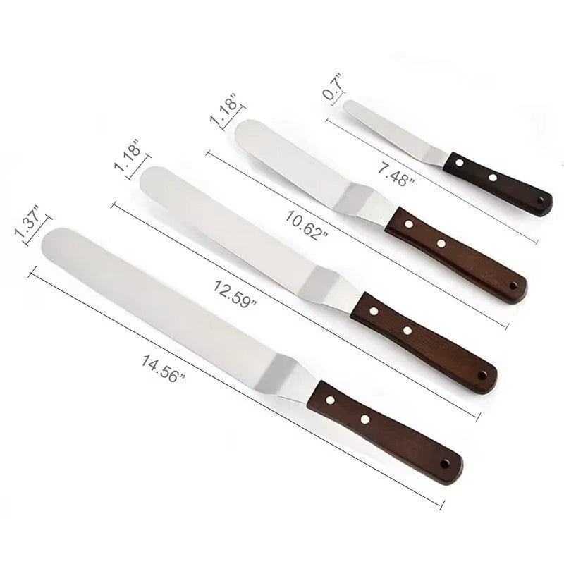 "Butter Cake Spatula – Cream Sandwich Icing Smoother"