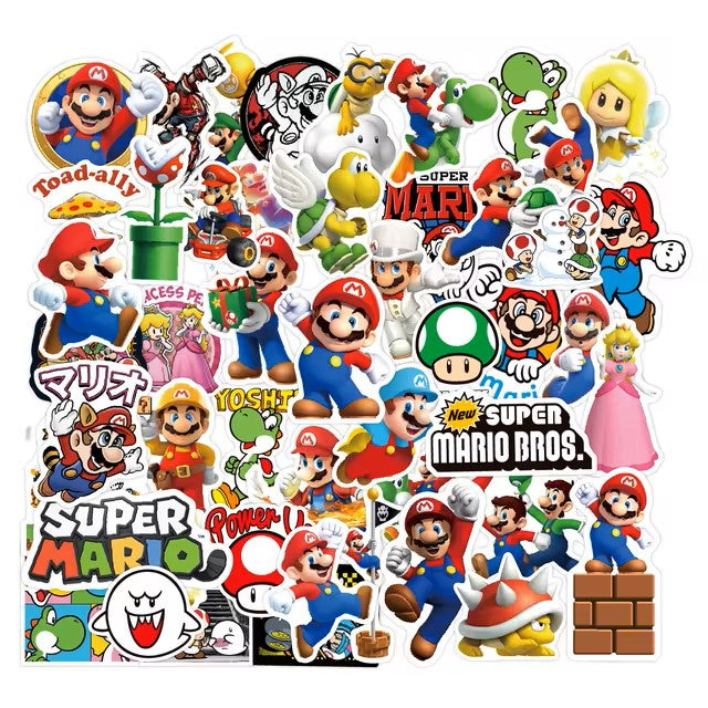 Cartoon Game Super Bros Birthday Decoration Marios Film Balloon Party Decoration Supplies for Kids Gifts Baby Shower Supplie Dealshavens