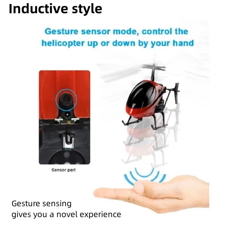 Charging Remote Control Aircraft Induction Two-Way Helicopter Indoor Suspension Anti Drop Electric Luminescence