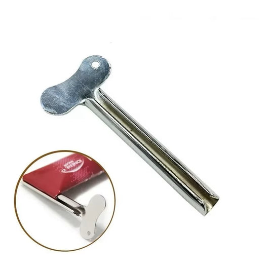 Creative Toothpaste Tube Squeezer Simple Toothpaste Roller Stainless Steel Labor Saving Toothpaste Tube Wringer Cleanser Presser Dealshavens