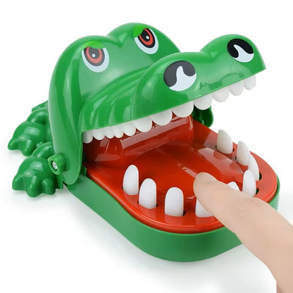 Kids Alligator Biting Finger Dentist Games with Crocodile Teeth Toys. Funny For Party and Children's Game of Luck Pranks Children Toys - Dealshavens