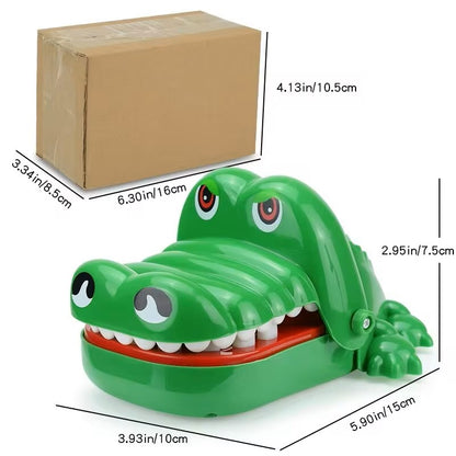 Kids Alligator Biting Finger Dentist Games with Crocodile Teeth Toys. Funny For Party and Children's Game of Luck Pranks Children Toys - Dealshavens