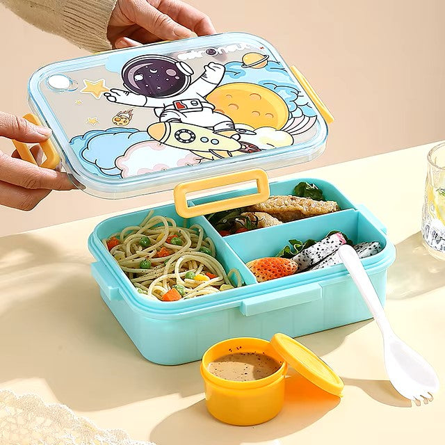 Cute Lunch Box for Kids Girls Boys With Compartments Bento Lunchbox School Child Leakproof Children's Food Snack Boxes New 2024 Dealshavens