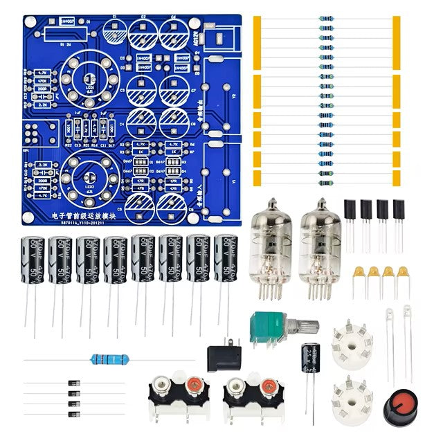 DIY Electronic Kits for Adults Biliary Electronic Tube Diy Kit Power Preamplifier Board Welding Parts Self Assembly Components