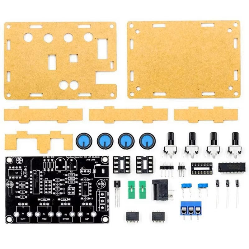 DIY ICL8038 DIY Soldering Project Practice Electronic Kit Multifunctional Low Frequency Signal Generator 5Hz-400kHz Multi-Wave